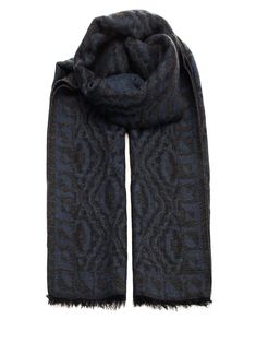 Black and blue wool blend scarf Wool Scarves For Workwear In Winter, Classic Blue Scarf For Fall, Elegant Blue Scarf For Winter, Black Wool Scarf For Winter, Black Wool Scarves For Cold Weather, Elegant Blue Winter Scarf, Casual Black Wool Scarf, Men’s Scarves, Cool Scarf