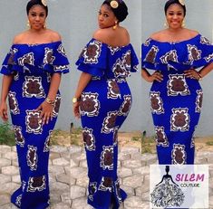 BEAUTIFUL ANKARA STYLES FOR CURVY LADIES Traditional Fitted Blue Dress, Elegant Summer Dresses For Traditional Ceremonies, Blue Party Dress With Sashes, Blue Floor-length Gown For Traditional Ceremonies, Fitted Royal Blue Traditional Dress, Royal Blue Fitted Traditional Dress, Blue Fitted Gown For Traditional Ceremonies, Elegant Blue Dress With Sashes, Blue Wedding Dress With Sashes