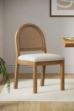 Creating the kitchen or dining room of your dreams doesn't require Michelin star chef skills! Enter the Bailey dining chair – with its graceful curved silhouette crafted from woven natural cane, and a wire brushed light brown finish frame paired with a bright boucle textured seat. With its generously padded cushion, you can grab your favorite beverage and settle in for hours. Chef Skills, Chic Dining Chairs, Michelin Star Chef, Rattan Dining, Star Chef, Rattan Dining Chairs, Michelin Star, Dining Room Inspiration, Silhouette Crafts