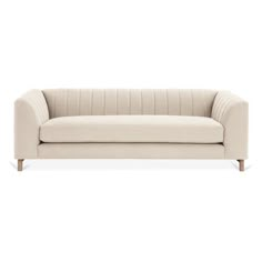 an image of a beige couch on a white background