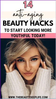 Want to look younger? Discover anti-aging secrets and proven tips that will help you turn back the clock on your appearance. Our guide covers the best beauty tricks using makeup, hair care, skincare, body care, fashion, and more. Say hello to a younger, more vibrant you! Start Your Youthful Journey Today! Ways To Look Younger, Aging Makeup, Cars Ideas, Anti Aging Secrets, Sensitive Skin Care, Anti Aging Beauty