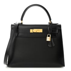 This is the authentic HERMES Box Kelly Sellier 28 in Black. This handbag is crafted of calfskin leather in black. This bag features a rolled leather top handle, optional shoulder strap and polished gold plated hardware. The flap opens with a signature Kelly turn lock to a matching black leather interior with zipper andpatch pockets. Chandler Outfits, Kelly 28 Black, Hermes Kelly 25, Kelly Sellier, Hermes Birkin Handbags, Wishlist 2024, Hermes Kelly Bag, Hermes Kelly 28, Hermes Box