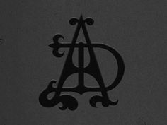 a black and white photo of the letter a