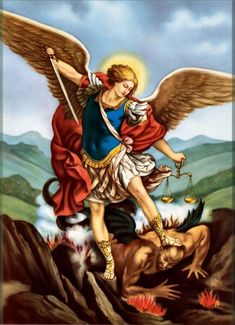 St Michael Prayer, Catholic Pictures, Rustic Pictures, Catholic Images, Santa Marta, Angel Pictures, Poster Wall Art