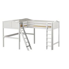 SUMMIT WC : Corner Loft Beds Twin Full High Corner Loft Bed Corner Loft Bed, Corner Loft Beds, Corner Loft, Bunk Bed Loft, Twin Size Loft Bed, Loft Storage, Low Loft Beds, Loft Beds, Furniture Ads