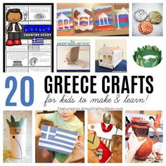 20 greek crafts for kids to make and learn