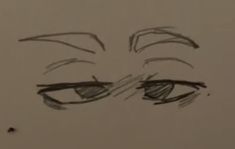 a drawing of a woman's eyes and eyebrows