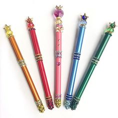 Magic Sailormoon Roller Pen PN2452 Sailor Moon Inspired, Sailor Moon Merchandise, Anime Magic, Magical Girl Aesthetic, Reality Shifting, Sailor Princess, Roller Pen, Diamond Pen, Anime Things