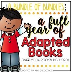 a bundle of year of adapted books