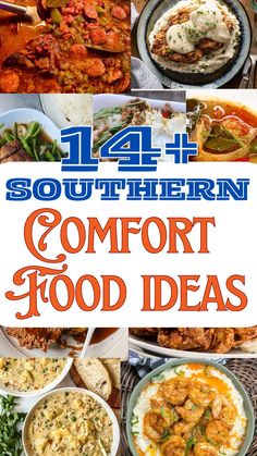 Get ready for our classic Southern dinner recipes that are hearty, comforting, and full of flavor! From chicken pot pie to beef stew, our recipes will warm your belly and your heart. #HeartySouthernDinners #ClassicRecipes #Foodie #SouthernFood Southern Dinner Recipes, Comfort Food Ideas, Cooking Soul Food, Southern Foods