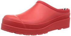 PRICES MAY VARY. DURABLE CLOG: Add a little fun to your style with the oh-so-versatile Hunter Original Play Clog, featuring a round, closed toe design, a platform heel, durable rubber upper with matte finish, and Hunter logo on the back QUALITY MATERIAL: Our Hunter Original Play Clog are crafted with a rubber upper, a soft textile lining and insole, and are set on a non-slip rubber outsole SLIDE-ON STYLE: Slide-on mule construction of our Hunter Clogs as well as an open back makes putting on and Hunter Clogs, Hunter Logo, Women Hunters, Platform Heel, Soft Textiles, Womens Clogs, Toe Designs, Mule Clogs, Platform Heels