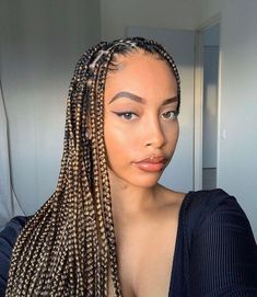 Braids To Try, Ghana Braids Hairstyles, Hairstyles For Summer, Pretty Braids, Braid Inspiration