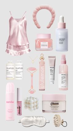 #pinkaesthethic #skincare #glossiar Flawless Skin Routine, Halloween Wallpaper Backgrounds, Cute Sweatpants, Pink Lifestyle, Shower Skin Care, Fancy Makeup, Pastel Pink Aesthetic, Pink Girly Things, Pink Vibes