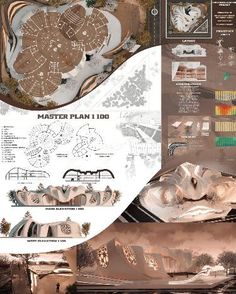 an aerial view of the master plan and how it would look like in real life