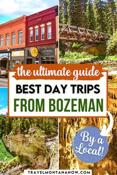 Ultimate Guide for the Best Day Trips From Bozeman, Montana: By a Local Montana Family Vacation, Things To Do In Montana, Montana Travel Guide, Montana Hiking, Flathead Lake Montana, Yellowstone Montana, Montana Trip, Montana Lakes, Livingston Montana