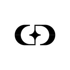 the letter d is made up of two black letters and one has an arrow on it