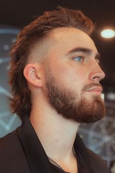 30 Stylish Modern Mullet Hairstyles for Men Mullet Hairstyle Men, Mohawk Hairstyles Men, Monochrome Makeup Look, Hairstyle Men