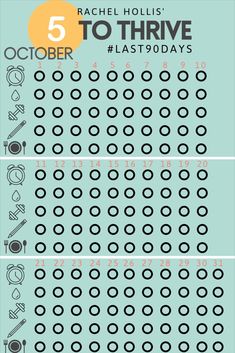 an info sheet with the numbers and symbols for each type of item in this image