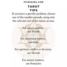 a poem written in the style of tarot