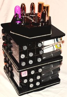 Zahra Beauty Store - Acrylic Makeup Organizers, Zahra Box Lipstick Holder Make Up Vanities, Makeup Tip, Lipstick Holder