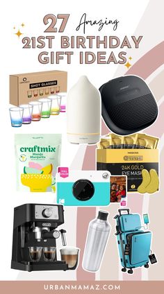 Looking for amazing 21st birthday gift ideas? Check out this list of 27 best 21st birthday gift ideas any newly legal adult will love!