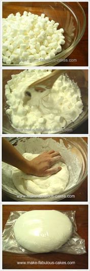 the process for making meringue is shown here