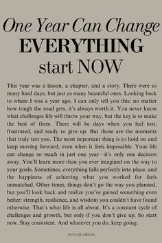 an article from the book one year can change everything start now by stephen krass