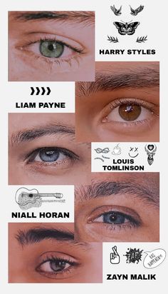 different types of eyes and their names