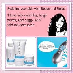 SZC • 5 days ago REDEFINE your wrinkles, large pores and saggy skin with Rodan and Fields !! Only with Rodan and Fields are you able to change the way your skin behaves ! www.tdavenport.myrandf.com Redefine Regimen, Saggy Skin, Best Skin Care