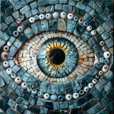 Blue & White Mosaic Eyeball Art 36 - Printable Wall Art - Instant Digital Download - Mosaic - Eyes - Modern Art - Art Gift - Home Decor. Add some unique art to your decor with this art print file featuring an image of a human eyeball mosaic. It's the perfect choice for beautiful eye lovers. This file collection includes images ranging in size from 15 x 15 inches, all the way up to 36 x 36 inches. Order yours today and print them on your home computer or have a professional print and frame them. Included file sizes in 300dpi: ~ 15 x 15 ~ 25 x 25 ~ 36 x 36 (ALL SIZES ARE IN INCHES) NOTE: YOU ARE NOT RECEIVING A PHYSICAL PRODUCT. THIS IS A DIGITAL DOWNLOAD OF 3 PRINTABLE FILES THAT YOU OR A PROFESSIONAL CAN PRINT. If you need a different size or would like a version with the background remove Eye Mosaic Art, Blue Eye Art, Mosaic Eyes, Mosaic Eye, Modern Mosaic Art, Human Eyeball, Mosaic Painting, Eyeball Art, Wall Mosaic