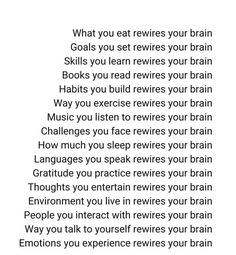 the words are written in black and white with an image of a brain on it