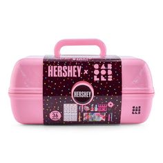 On-The-Go Girl™ Hershey® Set Candy Themed Makeup, Caboodles Organization, Themed Makeup, Nail Care Products, Candy Theme, Cosmetic Sets, Scrunchie Hair, Best Candy, Manicure At Home