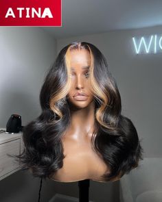 Tax Season Code: Tax2023 for $60 OFF Balayage, Hd Lace Frontal, Front Hair, Crystal Lace, Colored Wigs, Lace Material, Body Wave Hair, Wave Hair, Front Lace Wigs Human Hair