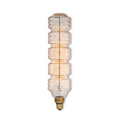 an old fashioned light bulb on a white background