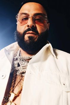 Dj Khaled Wearing Cartier CT0009RS Sunglasses Party Lyrics, Bills Paid, Eminem Lyrics, Bigger Person, Cartier Sunglasses, Dj Khaled, Paying Bills, Dr Dre, Star Studs