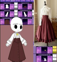 the dress is made to look like an animated character