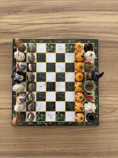 a board game with pumpkins and jack - o'- lanternes on it