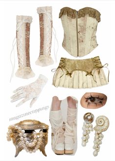 Corset Outfit Ideas Casual, Different Types Of Styles Outfits, Rococo Coquette, Different Types Of Styles, Corset Outfit Ideas, Types Of Styles, Outfit Collages, Outfit Ideas Casual, Sheer Tops