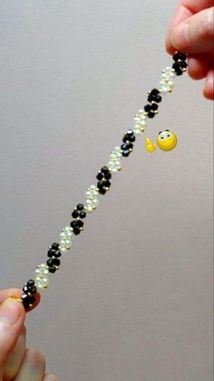 DIY white and black bracelet. Beads bracelet tutorial.#beadsjewelry ,#beadingtutorial ,#bridejewelry ,#beadingtutorial, #diybracelet , #Beading , #womenfashion , #womanbracelets , #womenjewelry ,#diybracelet , #pearlbracelet ,#beadswork ,#beadssupplier Projek Menjahit, Wrist Jewelry, Diy Bracelets Patterns