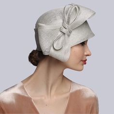 📌UPS Next Day Air option is available TOUCH OF CHARM AND ELEGANCE Charming Cloche Hat Derby Church Wedding Headwear Look at your very best, this Sinamay Cloche Summer Hat glorifies your personality and enhances the positivity of your etiquette on all occasions. Grosgrain ribbon inside for a better posture. - 57cm(22,4 inches)-59cm(23,23 inches)sizes; - Sinamay fabric; - Cloche shape; - Available in a few colors; Sinamay hats are created using high-quality handwoven sinamay fiber which is so lig Fitted Beige Cloche Hat For Church, Formal Fitted Costume Hats And Headpieces, Short Brim Headpiece For Church, Fitted Beige Wedding Hat, Beige Fitted Wedding Hat, White Fitted Cloche Hat For Formal Occasions, Fitted Cream Cloche Hat For Wedding, Gatsby Style Fitted Cloche Hat For Wedding, Gatsby Style Fascinator For Church