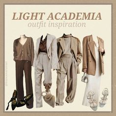 "Have you been looking for light academia clothing, only to not find anything you like or things way out of your budget? Have me help you find the right vibe! If it helps, please let me know which of the pictures above best speaks to you. This box will take on average two weeks to ship. Please let me know anything you think would be relevant to my search for you! Especially if there are things you don't like. You can swap a bottom for an extra top or two accessories for an extra top, but cannot Cosy Clothes, Light Academia Outfit, Green Academia, Academia Aesthetic Outfit, Outfit Boards, British School, Dark Academia Outfit, Academia Outfits, Academia Style