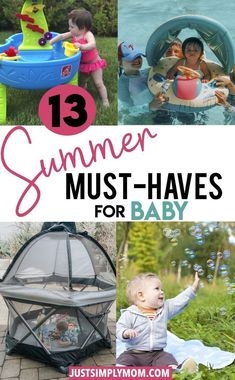 the top ten summer must haves for baby