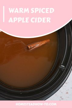 A staple of cooler seasons and holiday get-togethers, apple cider is a wonderful drink to enjoy. It warms the heart and the body and relaxes the mind. And best of all, it is simple to Easy Hot Apple Cider, Cider Spices, Crock Pot Apple Cider, Slow Cooker Apple Cider, Fire Cider Recipe, Slow Cooker Apple, Red Delicious Apples