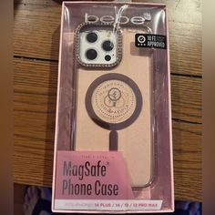 an iphone case is in the packaging for its new model, magsafe phone case