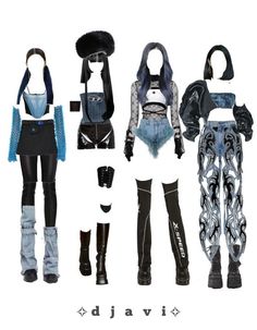 Celana Jogger Wanita, Band Outfits, Edgy Outfits