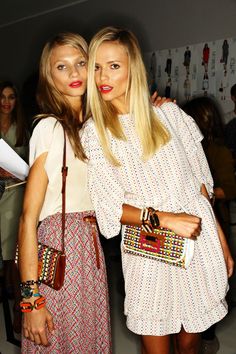 anna selezneva & natasha poly Anna Selezneva, Models Backstage, Natasha Poly, Mode Boho, Models Off Duty, Clothing Apparel, Spring Summer Fashion, Fashion Models, High Fashion