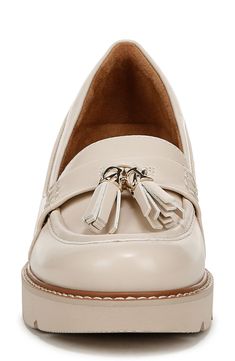 A lug sole adds a modern twist to a classic tassel loafer complete with comfort-focused cushioning. 2 1/4" heel Synthetic upper/textile lining/synthetic sole Imported Casual Shoes Women Flats, Loafer Women, Women Flats, Tassel Loafers, Winter Trends, Lug Sole, Casual Shoes Women, Loafers For Women, Shoes Women