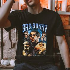 Bad Bunny Valentines Shirt Unisex Tshirt Bad Bunny Candy Table, Band Merch T-shirt With Funny Print For Streetwear, 90s Style Funny Print T-shirt For Streetwear, Band Merch Shirt With Funny Print For Streetwear, Pop Culture Funny Print Shirt For Streetwear, 90s Style Streetwear Shirt With Funny Print, Bad Bunny Shirts, Bad Bunny Tshirt, Bad Bunny Valentines