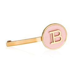 Buy Balmain Paris Logo Hair Slide (Limited Edition) | Hair Accessories | by Balmain Paris Hair Couture at BEON.COM.AU Statement Hair, Logo Hair, Paris Logo, Hair Slide, Pastel Shades, Touch Of Class