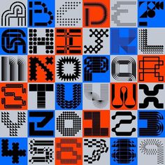 an image of some type of art that looks like it is made out of letters and numbers